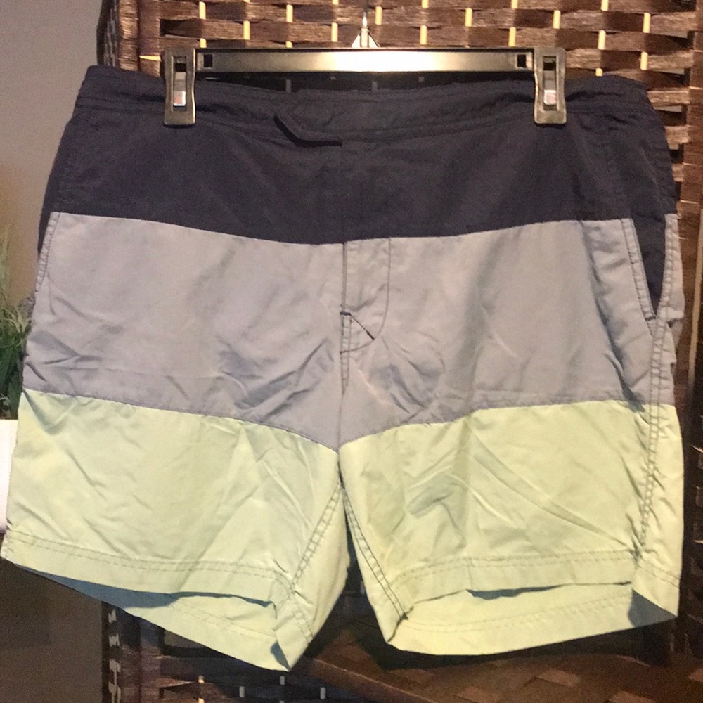 Lg Men’s J. Crew Swim Trunks Board Shorts Swimsuit